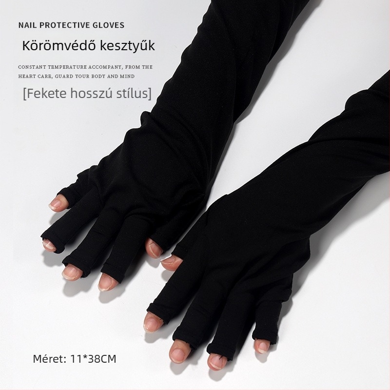 Manikűr UV-védelmet nyújtó kesztyű fototerápiás lámpa használathoz, körömápolási eszközök készlet — Márka: Cowsar/Chusha; Anyag: Egyéb; Kategória: Körömvágó eszközök készlet