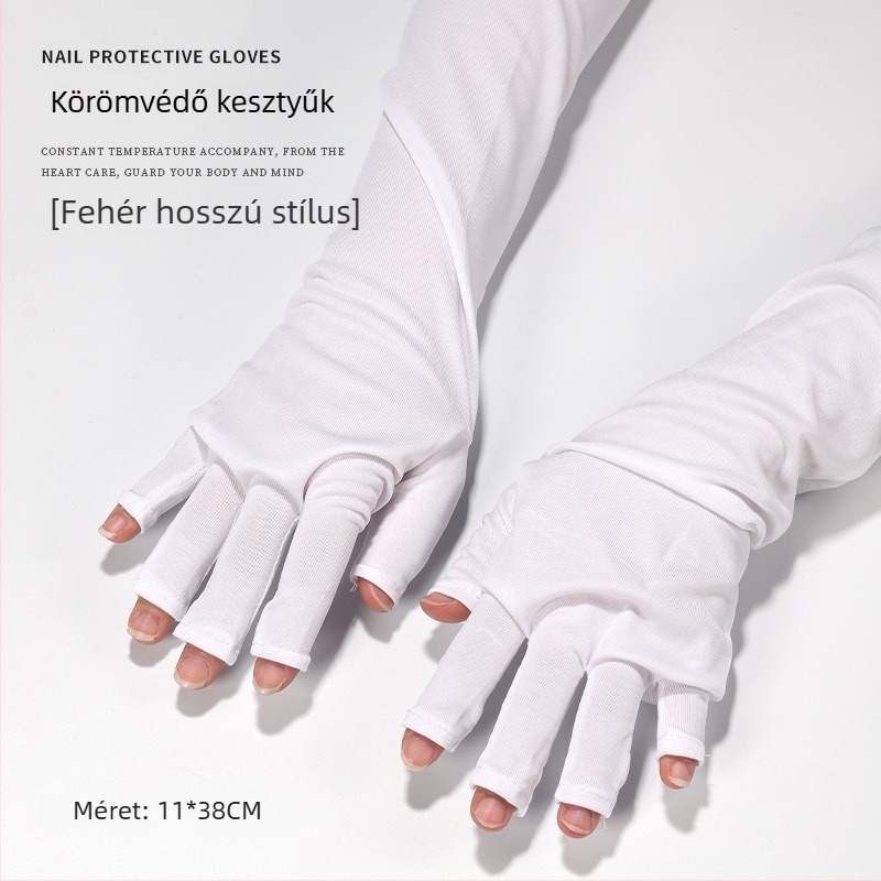 Manikűr UV-védelmet nyújtó kesztyű fototerápiás lámpa használathoz, körömápolási eszközök készlet — Márka: Cowsar/Chusha; Anyag: Egyéb; Kategória: Körömvágó eszközök készlet