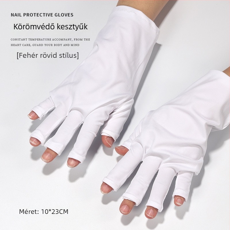 Manikűr UV-védelmet nyújtó kesztyű fototerápiás lámpa használathoz, körömápolási eszközök készlet — Márka: Cowsar/Chusha; Anyag: Egyéb; Kategória: Körömvágó eszközök készlet