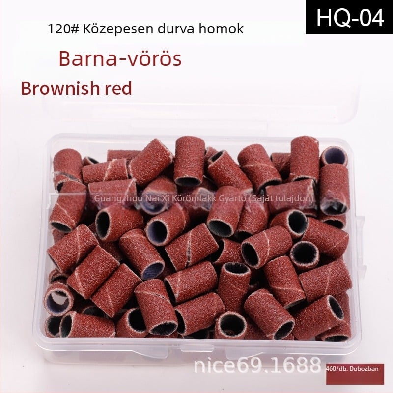 Nail Polishing Head Sanding Ring – Hazai márka, Anyag: Más, Általános használat, Körömcsiszoló kiegészítők
