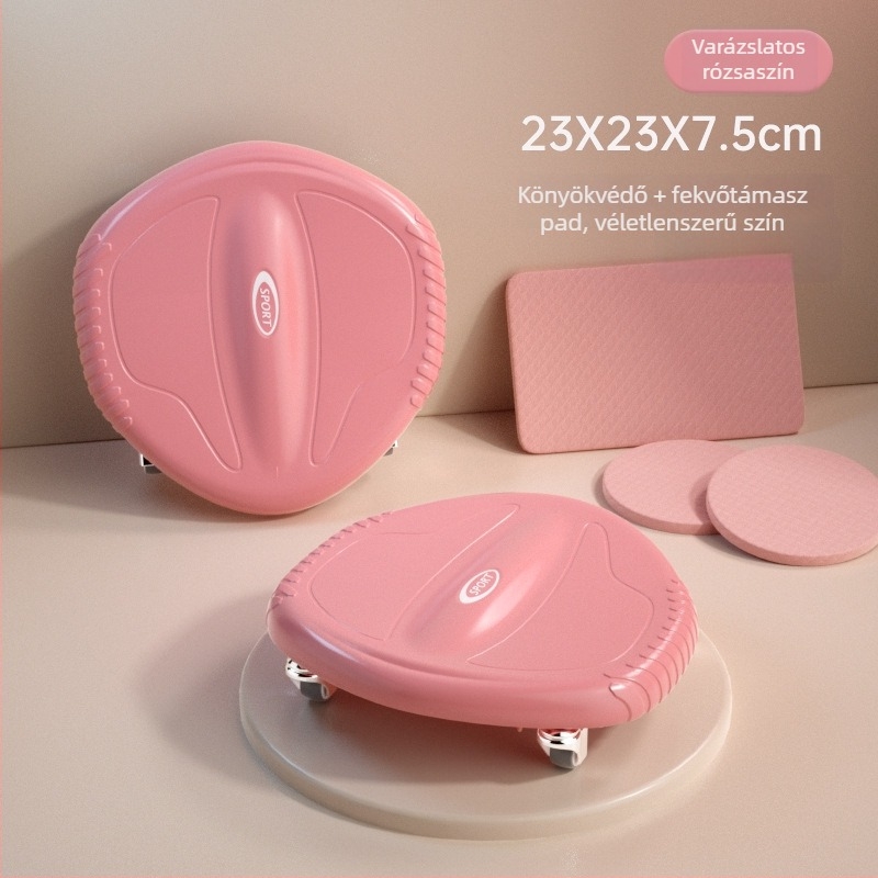 Hasizom-edző tárcsa csendes görgővel, többirányú csúszó tárcsa, Modell JFP-B, Súly 0,6 kg