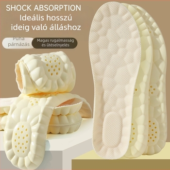 PU anyagú talpbetét, An and deer, zöld magasságot növelő talpbetétek, ütéscsillapító, teljes talpbetét