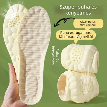 PU anyagú talpbetét, An and deer, zöld magasságot növelő talpbetétek, ütéscsillapító, teljes talpbetét