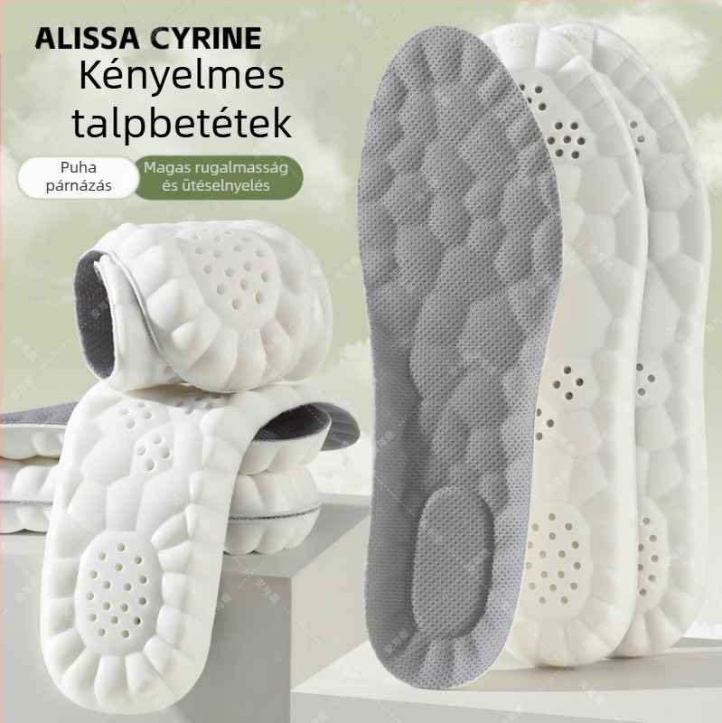 PU anyagú talpbetét, An and deer, zöld magasságot növelő talpbetétek, ütéscsillapító, teljes talpbetét