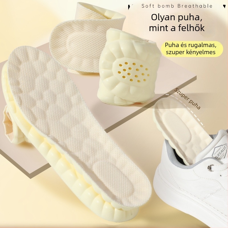 PU anyagú talpbetét, An and deer, zöld magasságot növelő talpbetétek, ütéscsillapító, teljes talpbetét