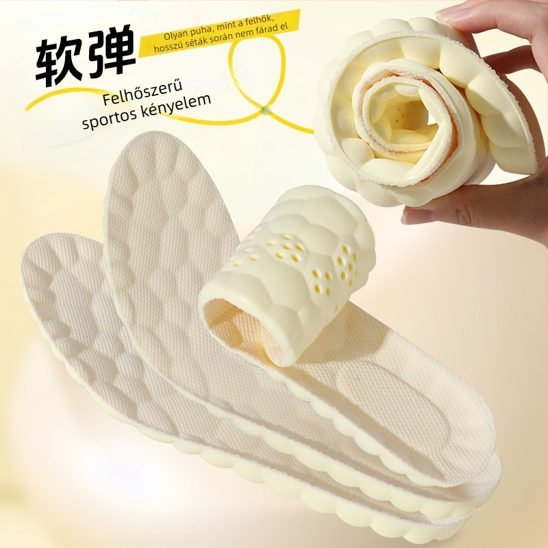 PU anyagú talpbetét, An and deer, zöld magasságot növelő talpbetétek, ütéscsillapító, teljes talpbetét