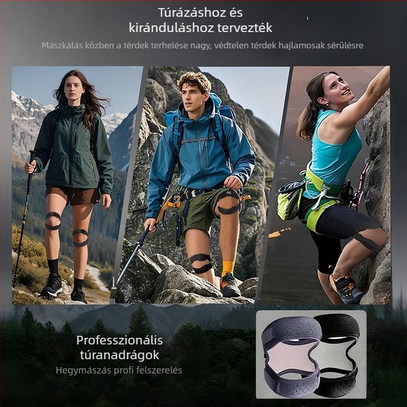 Térdvédők - poliészter rost, univerzális használat, térdvédő védelem, súly kevesebb mint 100 g