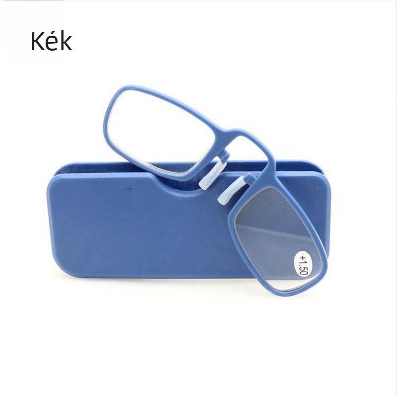 Clip-On olvasó szemüveg, divatos és személyre szabott stílus, kompakt és könnyű, TR90 keret, akril aszferikus lencsék