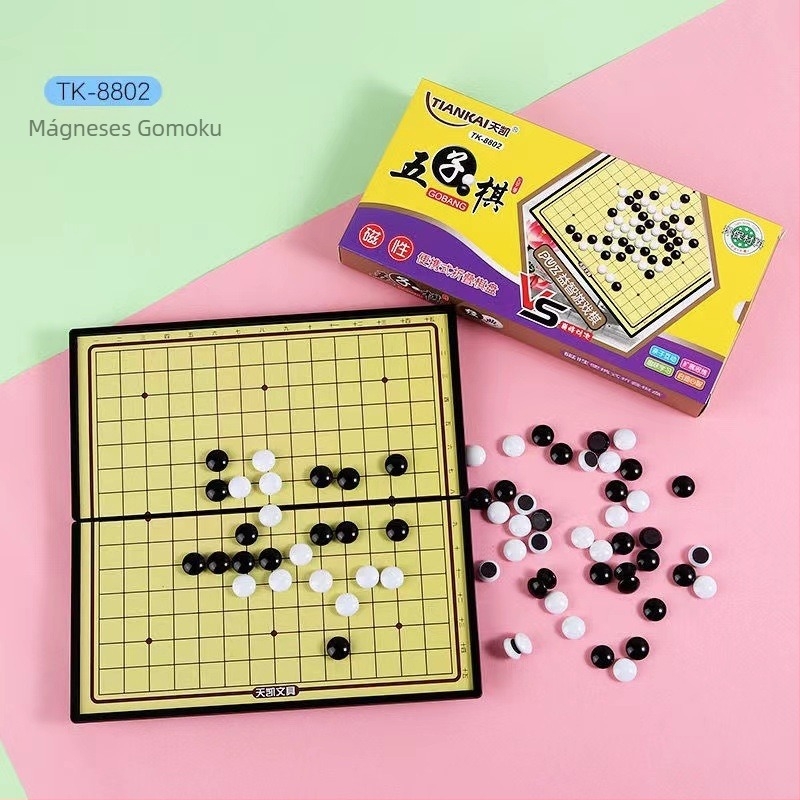 Összecsukható mágneses sakk tábla játékkészlet - műanyag oktató sakkfigurákkal, 24 darab dobozonként, 4-14 éveseknek