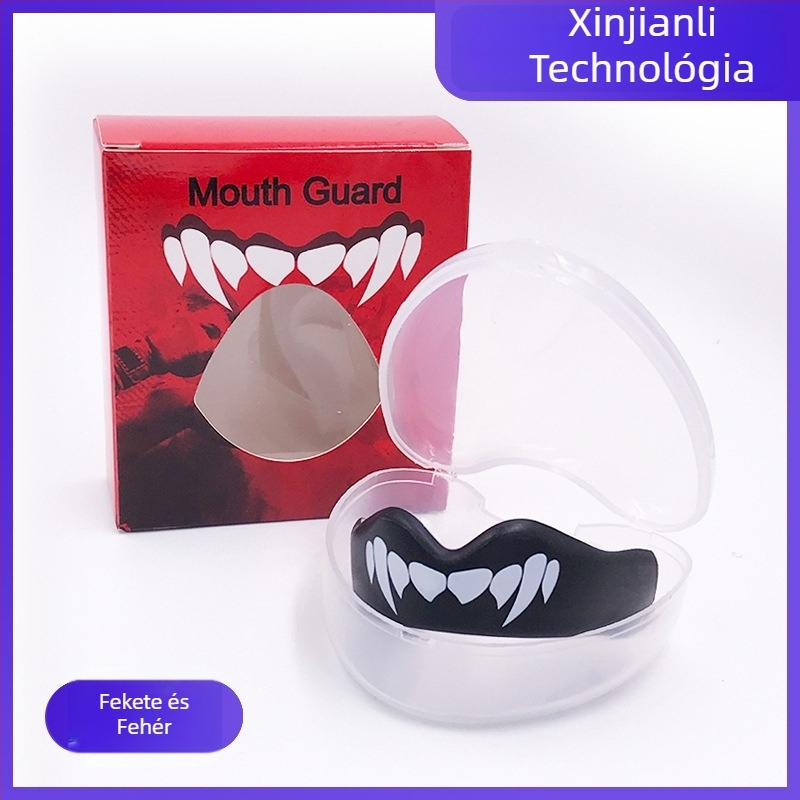 Box szájvédő EVA anyagból, felnőtt, ökölvívásra