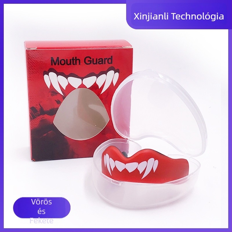 Box szájvédő EVA anyagból, felnőtt, ökölvívásra