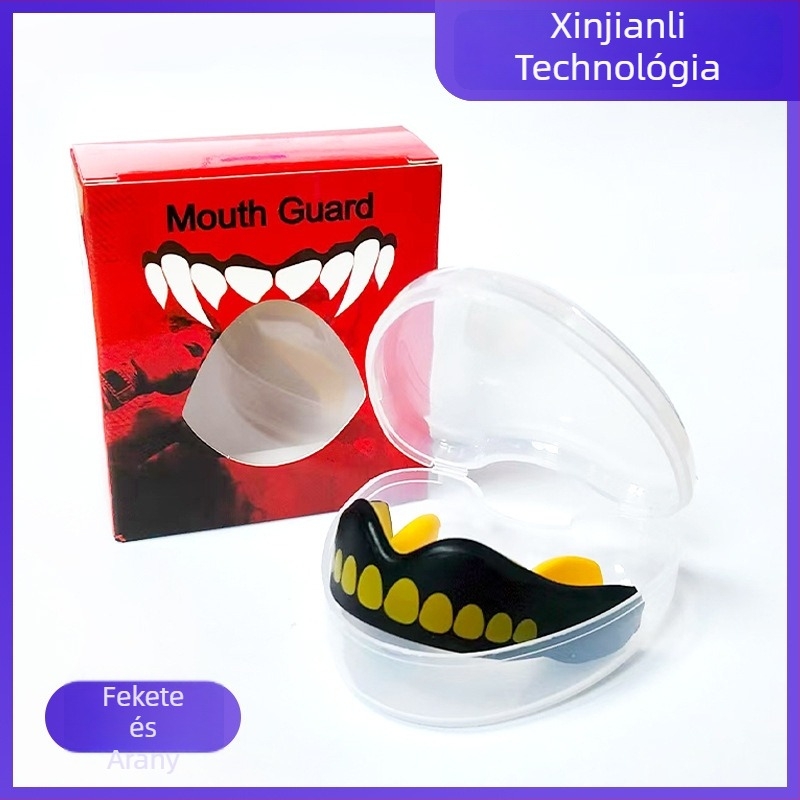 Box szájvédő EVA anyagból, felnőtt, ökölvívásra