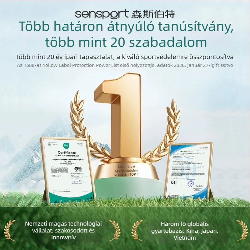 Vékony profilú térd sleeve – nyitott és légáteresztő, könnyű futáshoz, kosárlabdához és tollaslabdához; anyagok: spandex/nylon; felnőtteknek; súly ≤100 g