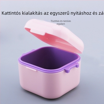 Manikűr reszelőfej fertőtlenítő doboza | Márka Yijia Yi | Modell Grinding Head Disinfection Box | Anyag: Műanyag | Nettó tartalom: 30 | Köröm tároló doboz