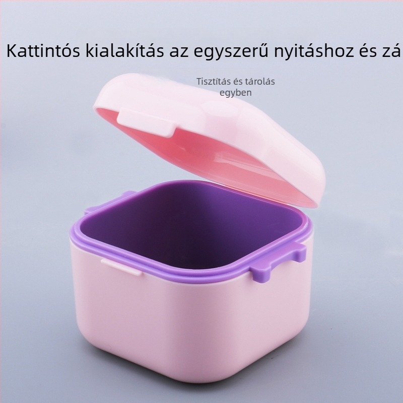 Manikűr reszelőfej fertőtlenítő doboza | Márka Yijia Yi | Modell Grinding Head Disinfection Box | Anyag: Műanyag | Nettó tartalom: 30 | Köröm tároló doboz