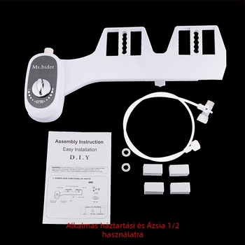 Kézi bidé testtisztító — ABS anyag, kézi telepítés, elektromosság nélkül, modern minimalist dizájn