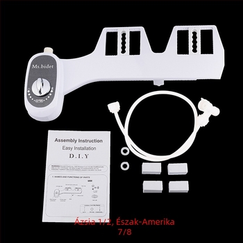 Kézi bidé testtisztító — ABS anyag, kézi telepítés, elektromosság nélkül, modern minimalist dizájn