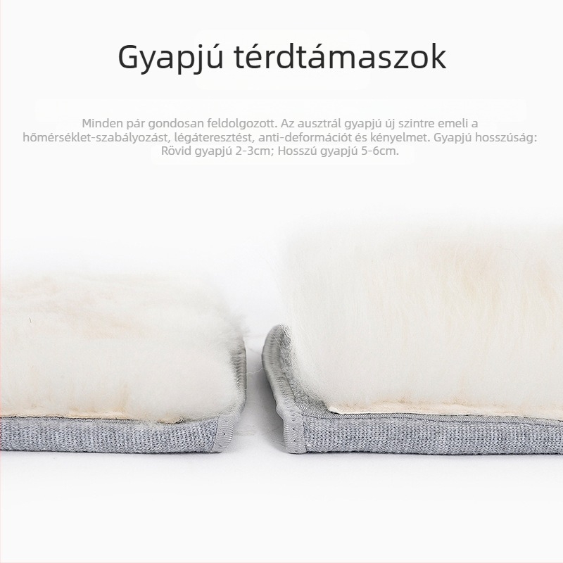 Térdvédő gyapjú béléssel, testanyag pamut-elasztán, hosszított hosszúságú, térdvédelem, hegymászáshoz és általános használathoz