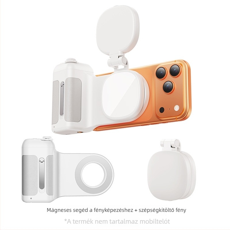 Shuotu ötvözetből készült selfie pálca Bluetooth távirányítóval, univerzális stílus