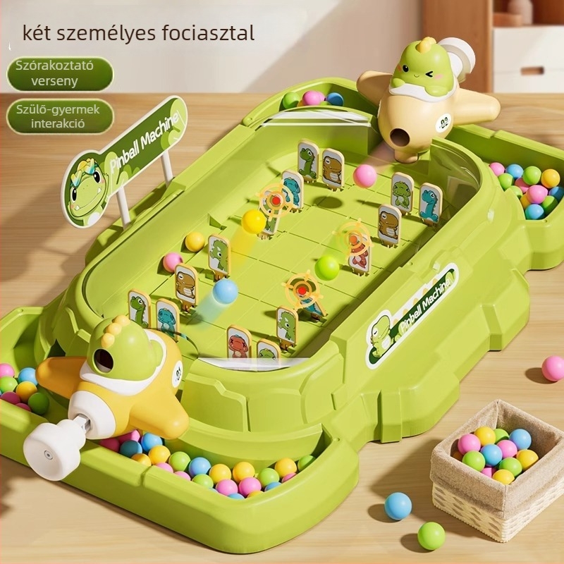 Gyerekeknek szánt pinball játékgép – szintlépés, oktató játék 4–6 éveseknek, műanyagból, Equation Toys márka, Kategória: Játékok/Sakk, 3C tanúsítvány 2024182202052074