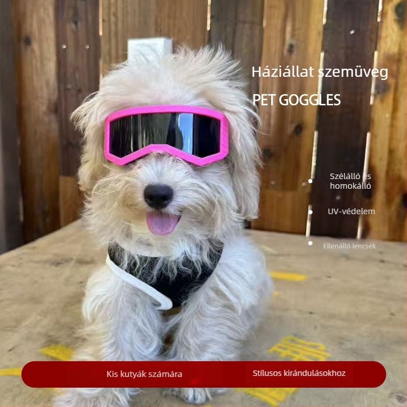 An Luo Er TPU kutyaszemüveg – szemvédelem, vízálló, kopásálló, modell 3042