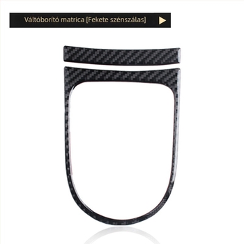 Ford Mustang szénszálas váltópanel dekoratív keret ragasztóval | logó nyomtatás elérhető | testreszabás