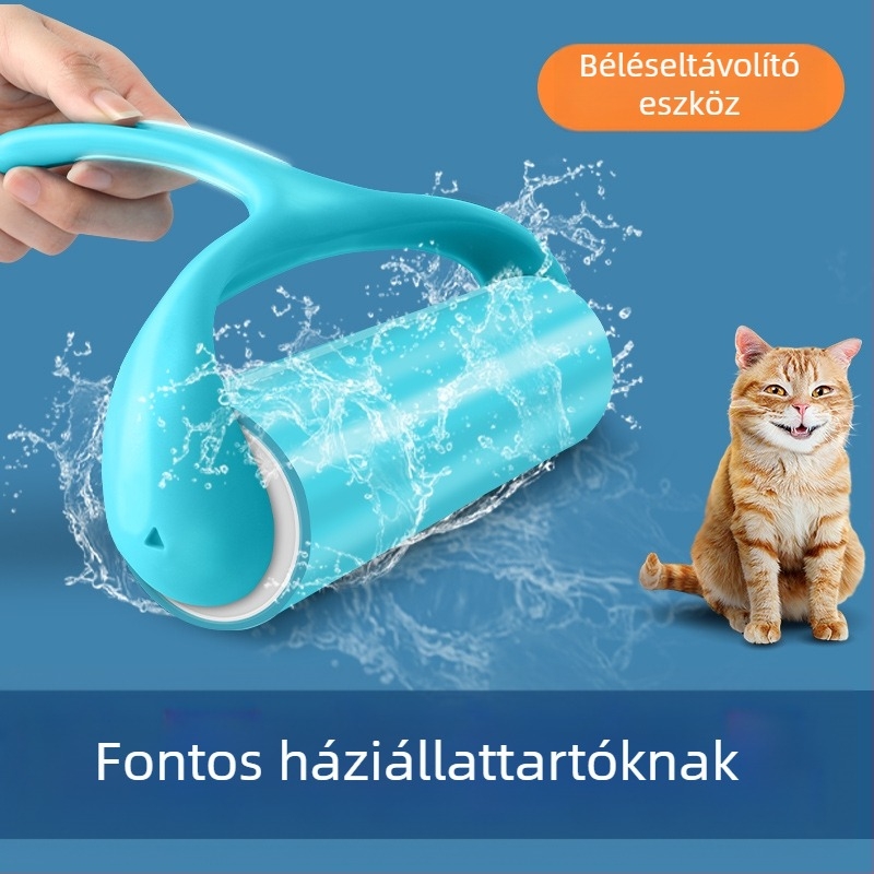 Tweed szilikon szőrmentesítő görgő | Ragasztó szőr eltávolító padlókra, szőnyegekre, autókra és ruhákra | Márka: Tweed; Anyag: Szilikon; Stílus: modern, egyszerű