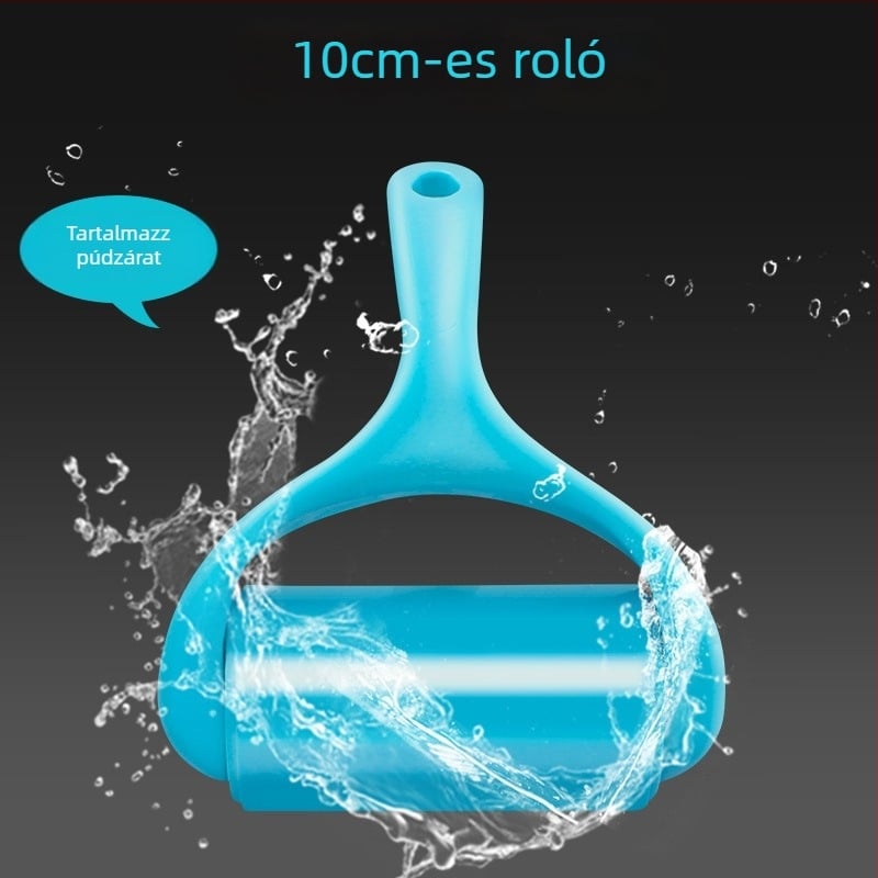 Tweed szilikon szőrmentesítő görgő | Ragasztó szőr eltávolító padlókra, szőnyegekre, autókra és ruhákra | Márka: Tweed; Anyag: Szilikon; Stílus: modern, egyszerű