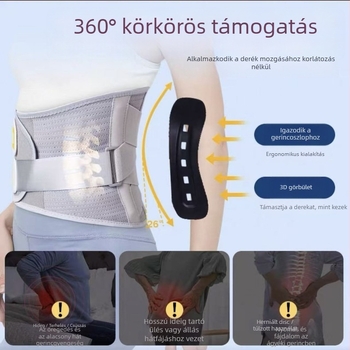 Ágyéki támasztó öv – Spandex, általános használat, badmintonhoz (Márka: True meaning)