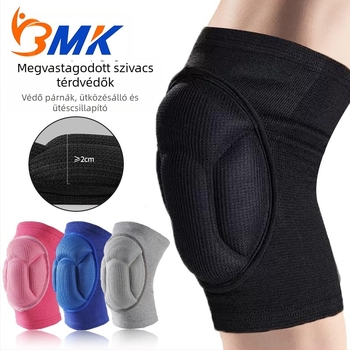 Térdvédők antiütköző habból, kagyló alakú kialakítás, röplabdához és görkorcsolyázáshoz
