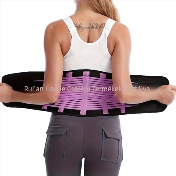 Derékvédő sporthoz - gumírozott derékpánt felnőtteknek, kosárlabda, futás és fitnesz számára; használati területek: edzés és egyéb labdajátékok