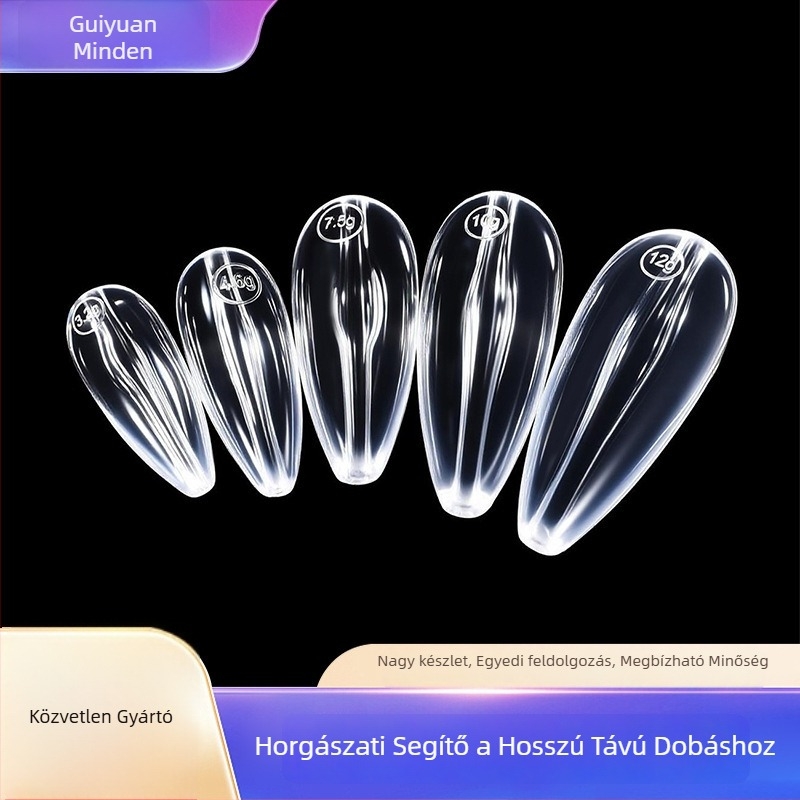 Távolra dobó horgász segédeszköz, alulról módosított tűkészlet, lassú süllyedő eszköz, műanyag csatlakozó a felszereléshez
