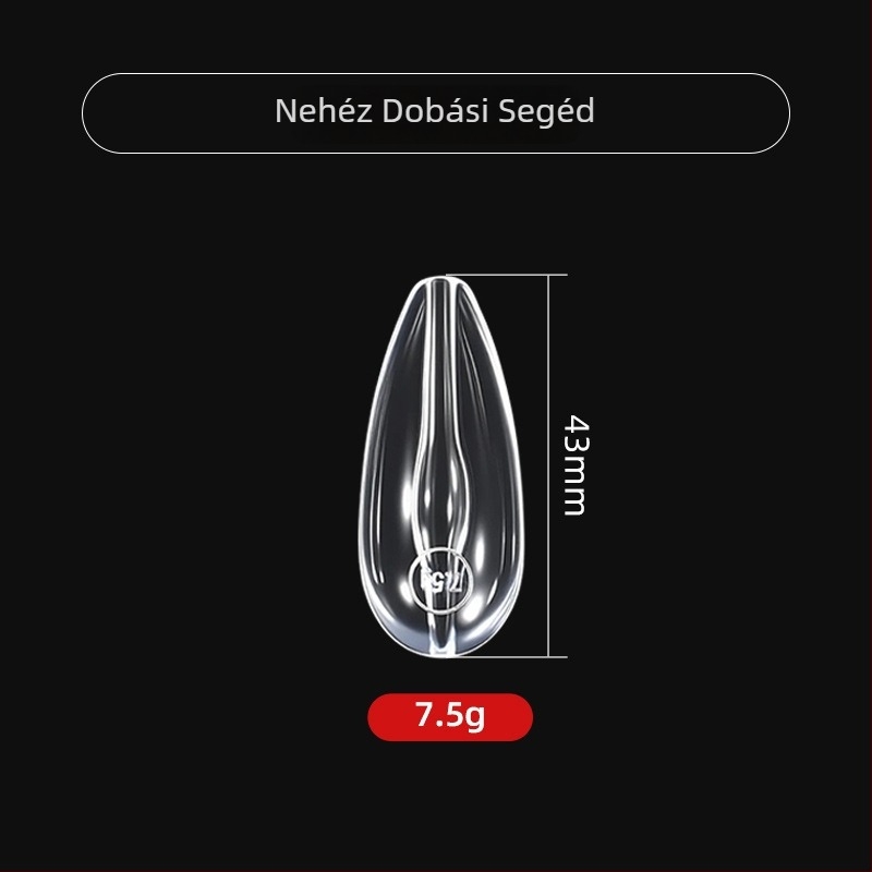 Távolra dobó horgász segédeszköz, alulról módosított tűkészlet, lassú süllyedő eszköz, műanyag csatlakozó a felszereléshez