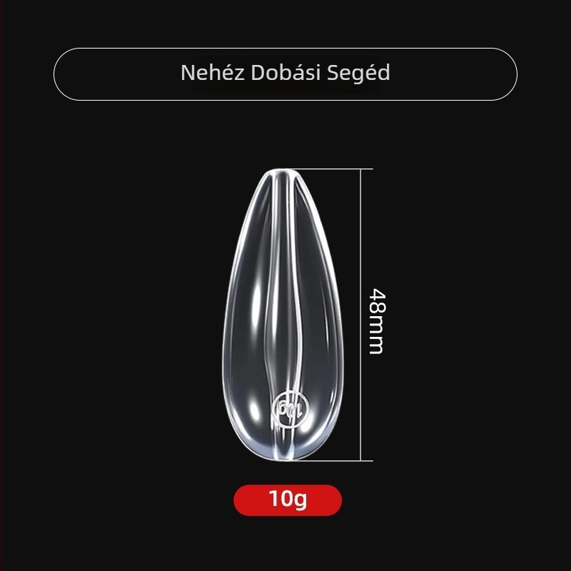 Távolra dobó horgász segédeszköz, alulról módosított tűkészlet, lassú süllyedő eszköz, műanyag csatlakozó a felszereléshez