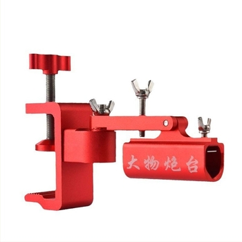 Alumíniumötvözetből készült univerzális horgászplatform-állvány előre szerelt bottartóval, multifunkcionális váz