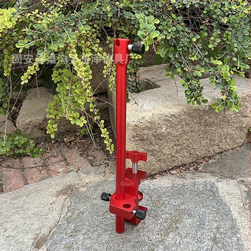 Alumíniumötvözetből készült univerzális horgászplatform-állvány előre szerelt bottartóval, multifunkcionális váz