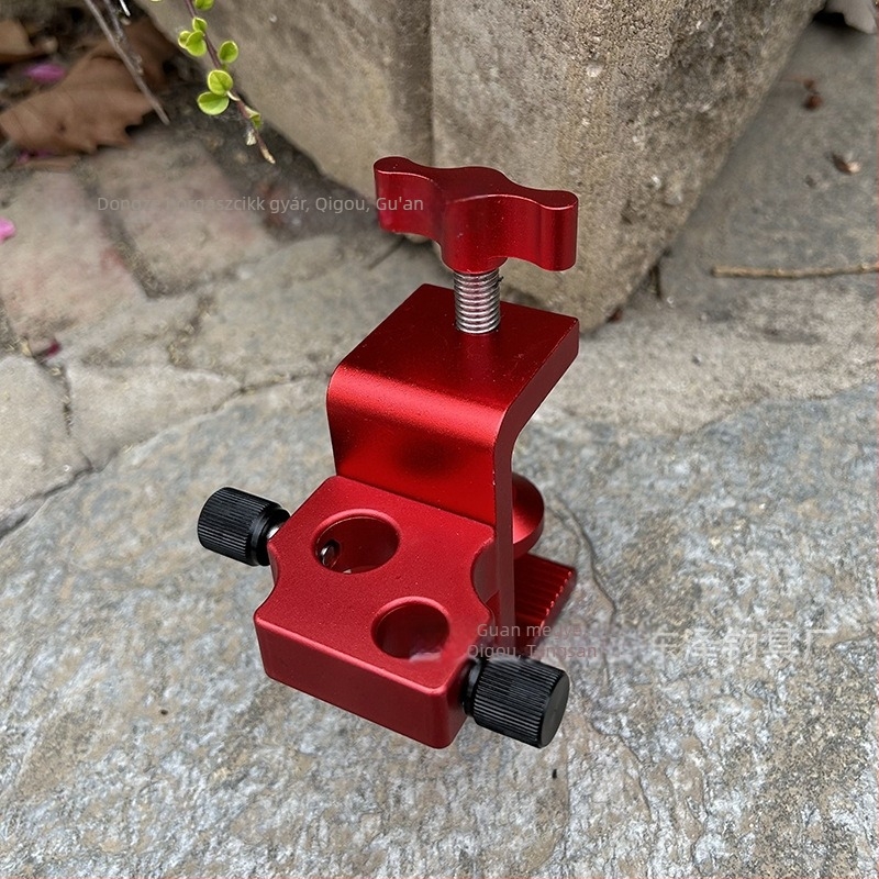 Alumíniumötvözetből készült univerzális horgászplatform-állvány előre szerelt bottartóval, multifunkcionális váz