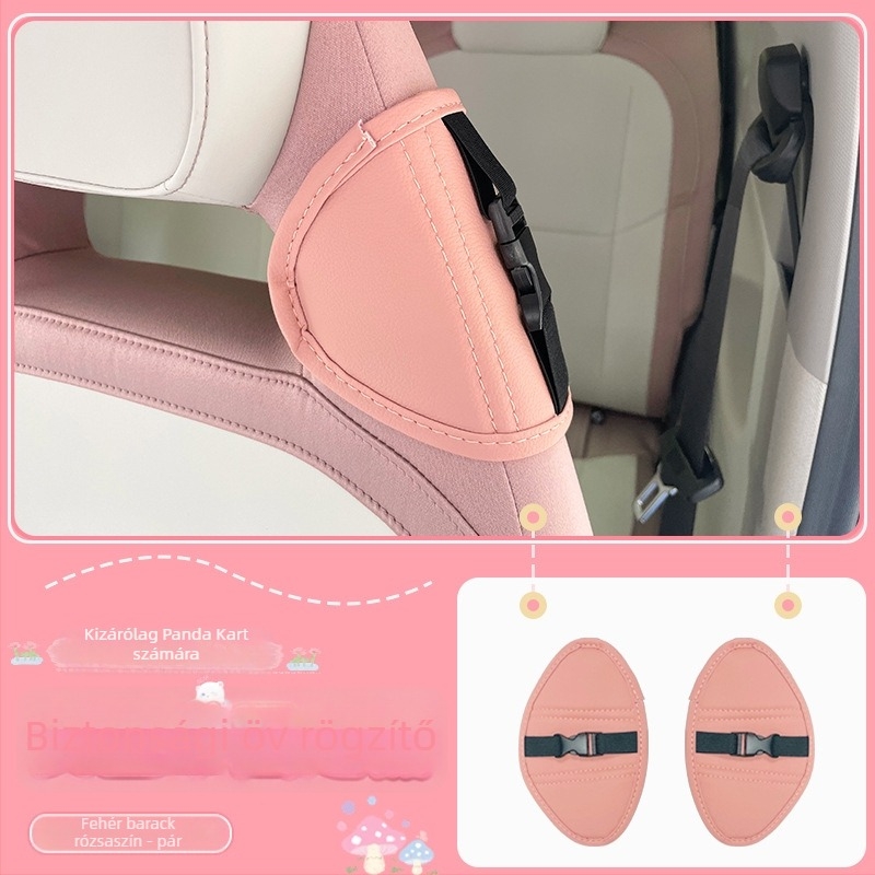Panda Kart biztonsági öv hosszabbítója mini módosított csat-szabályozóval és belső dekorral (Márka: Good backing; Testreszabás nélkül)