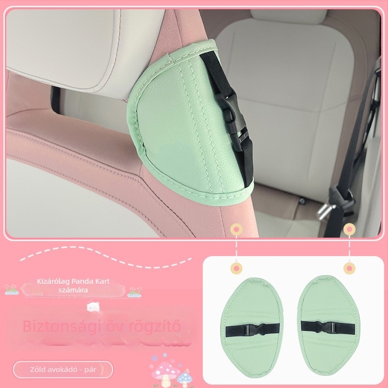 Panda Kart biztonsági öv hosszabbítója mini módosított csat-szabályozóval és belső dekorral (Márka: Good backing; Testreszabás nélkül)