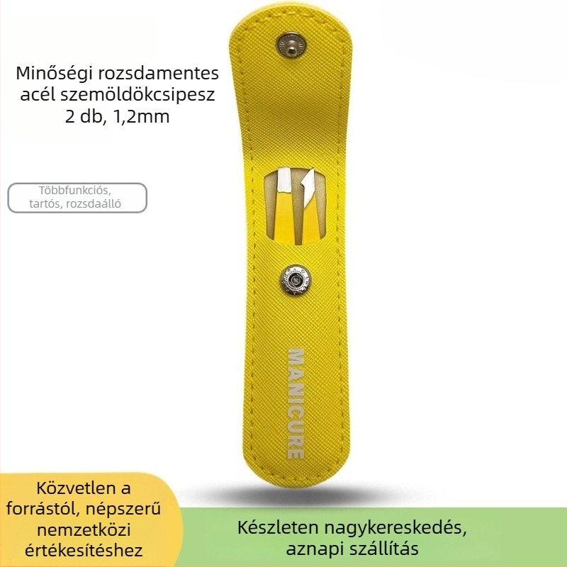 Woneng szemöldökcsipesz – 4 darabos készlet, rozsdamentes acél, kód WN789