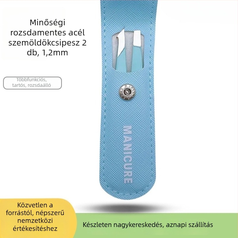 Woneng szemöldökcsipesz – 4 darabos készlet, rozsdamentes acél, kód WN789