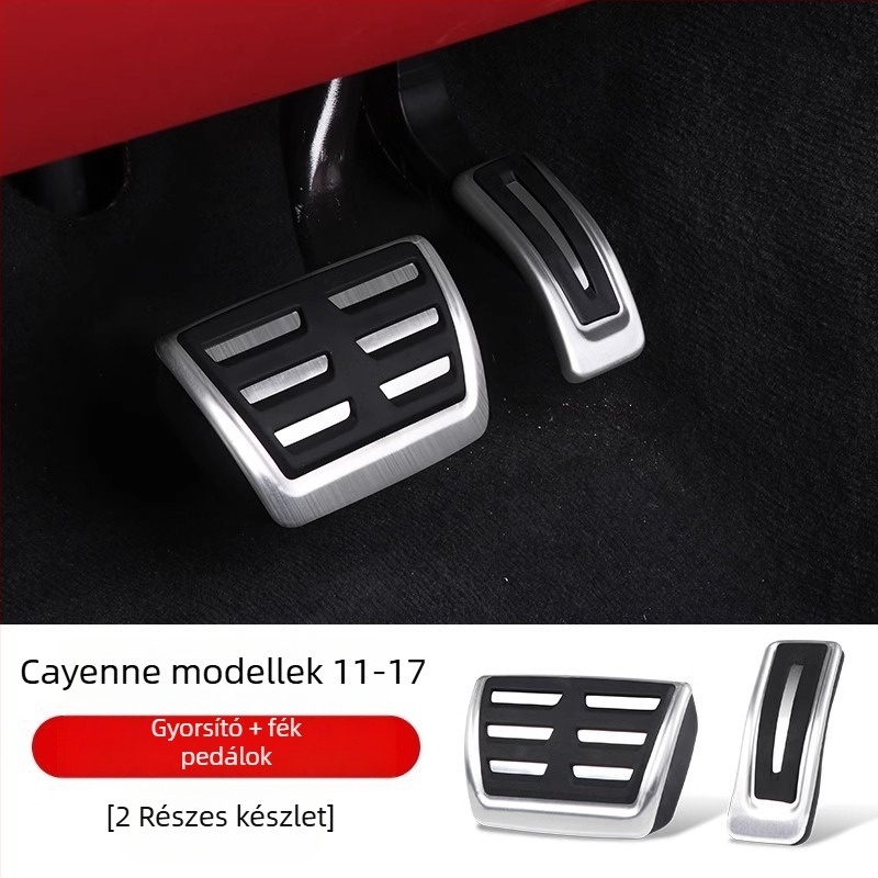 Porsche gáz- és fékpedál készlet — alumíniumötvözet, testreszabott feldolgozás, modell Shenpai-WAP202333