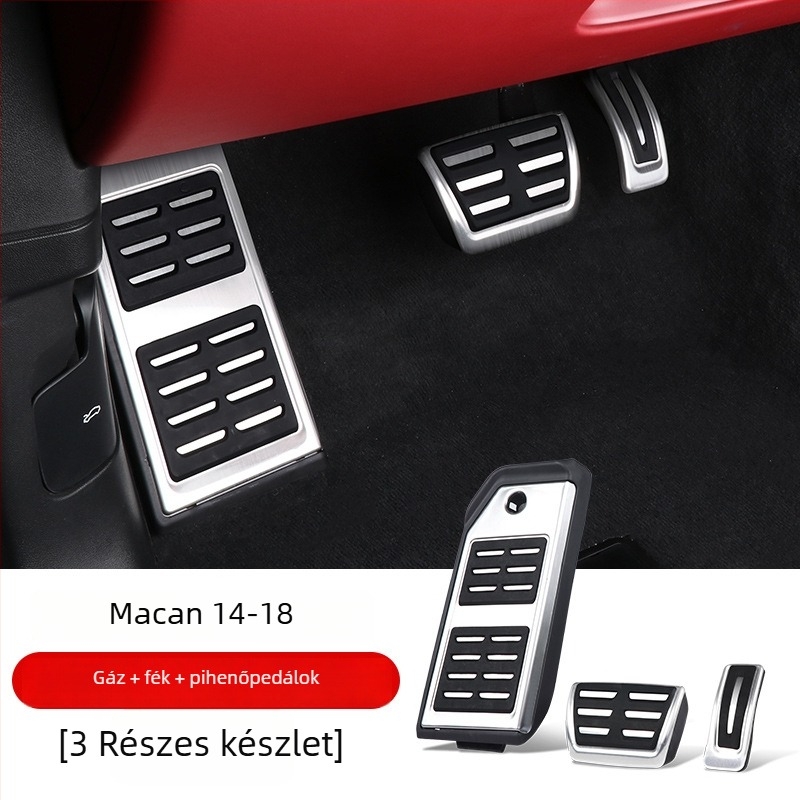 Porsche gáz- és fékpedál készlet — alumíniumötvözet, testreszabott feldolgozás, modell Shenpai-WAP202333