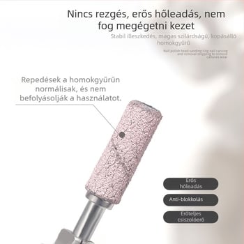 Körömfelületi polírozó eszköz manikűrhöz – márka Cowsar/Chusha, körömszalon csiszolófej