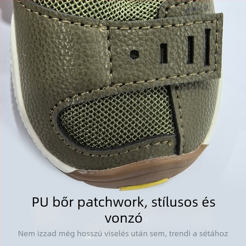 Kültéri sportkutya cipő – gumiból készült, vízálló, csúszásmentes, kopásálló