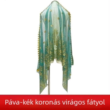Belly Dance fejfedő – etnikus stílus, uniszex, ötvözet, geometriai forma, kendő-stílus