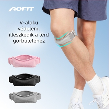 Patella térdvédő, neoprén anyagból, légáteresztő, ütéscsillapító védelem, kültéri futáshoz és edzéshez