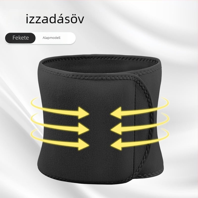 Spandex derékszalag – hasvédő, hasi öv edzéshez, guggoláshoz és futáshoz, deréktáj formázása
