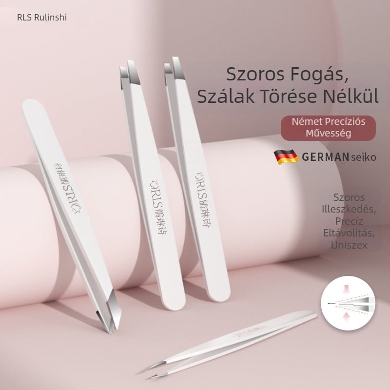 Szemöldökklipsz, rozsdamentes acél, professzionális szemöldök formázó eszköz, Ru Lin Poetry, eredet: Kína