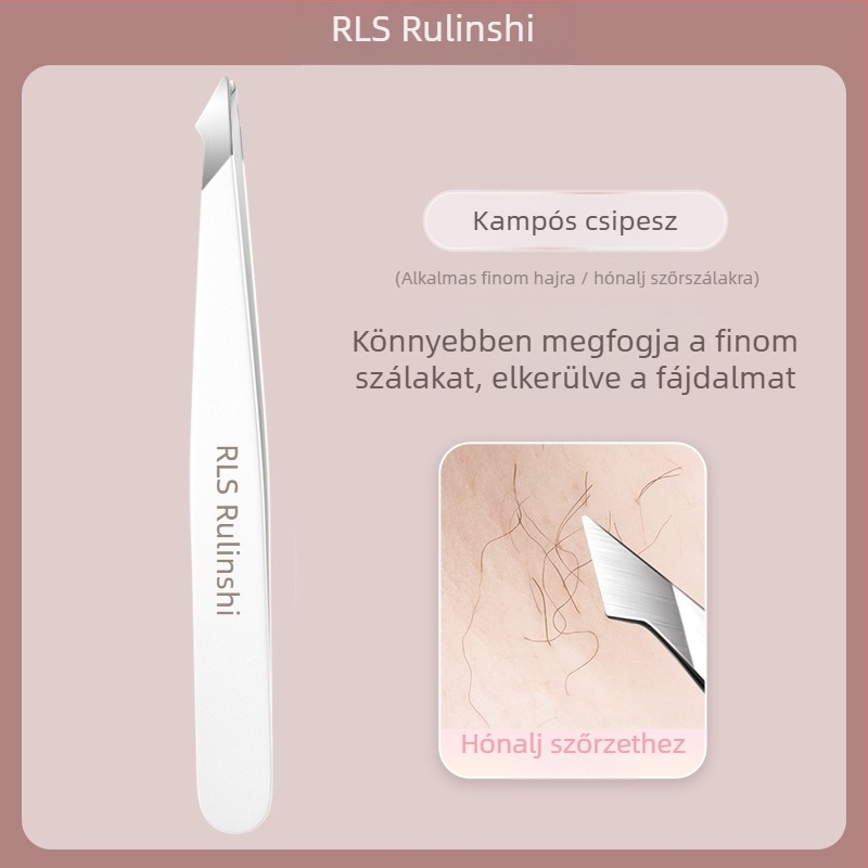 Szemöldökklipsz, rozsdamentes acél, professzionális szemöldök formázó eszköz, Ru Lin Poetry, eredet: Kína